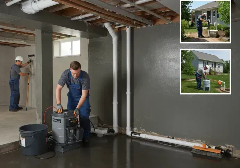 Basement Waterproofing and Flood Prevention process in Lakeway, TX